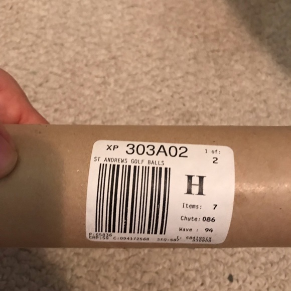 St. Andrews golf balls in sleeve (6) new - Picture 2 of 5